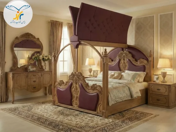 تخت خواب هوشمند و ضدزلزله دو نفره لوکس ایمن خواب هوشمند